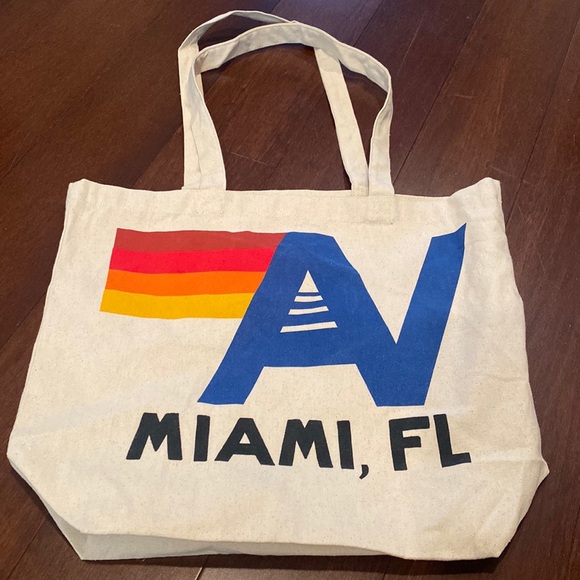 Aviator Nation Bags Aviator Nation Miami Canvas Tote Poshmark